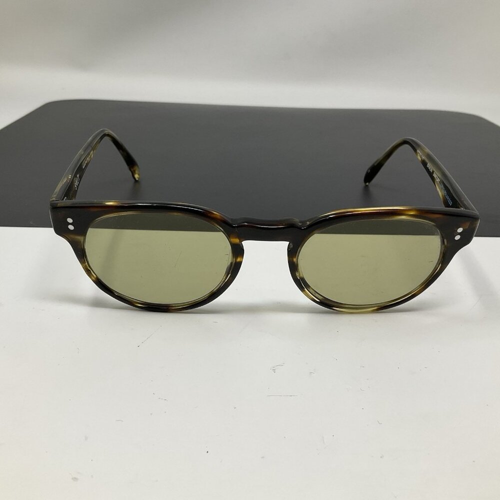 Rare Salt BRAUN 48mm Smk Tortoise Frame EyeGlasses Sunglasses Scratched Lenses